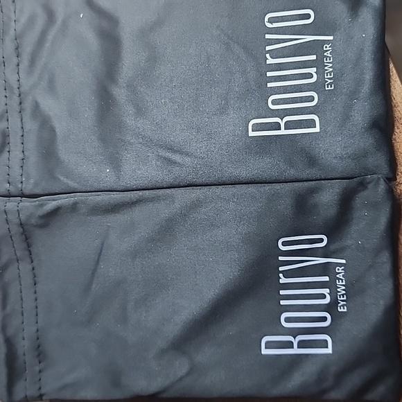 BOURYO Blue Light Blocking Glasses NWT One Green and One Brown Small Frames - Picture 2 of 10